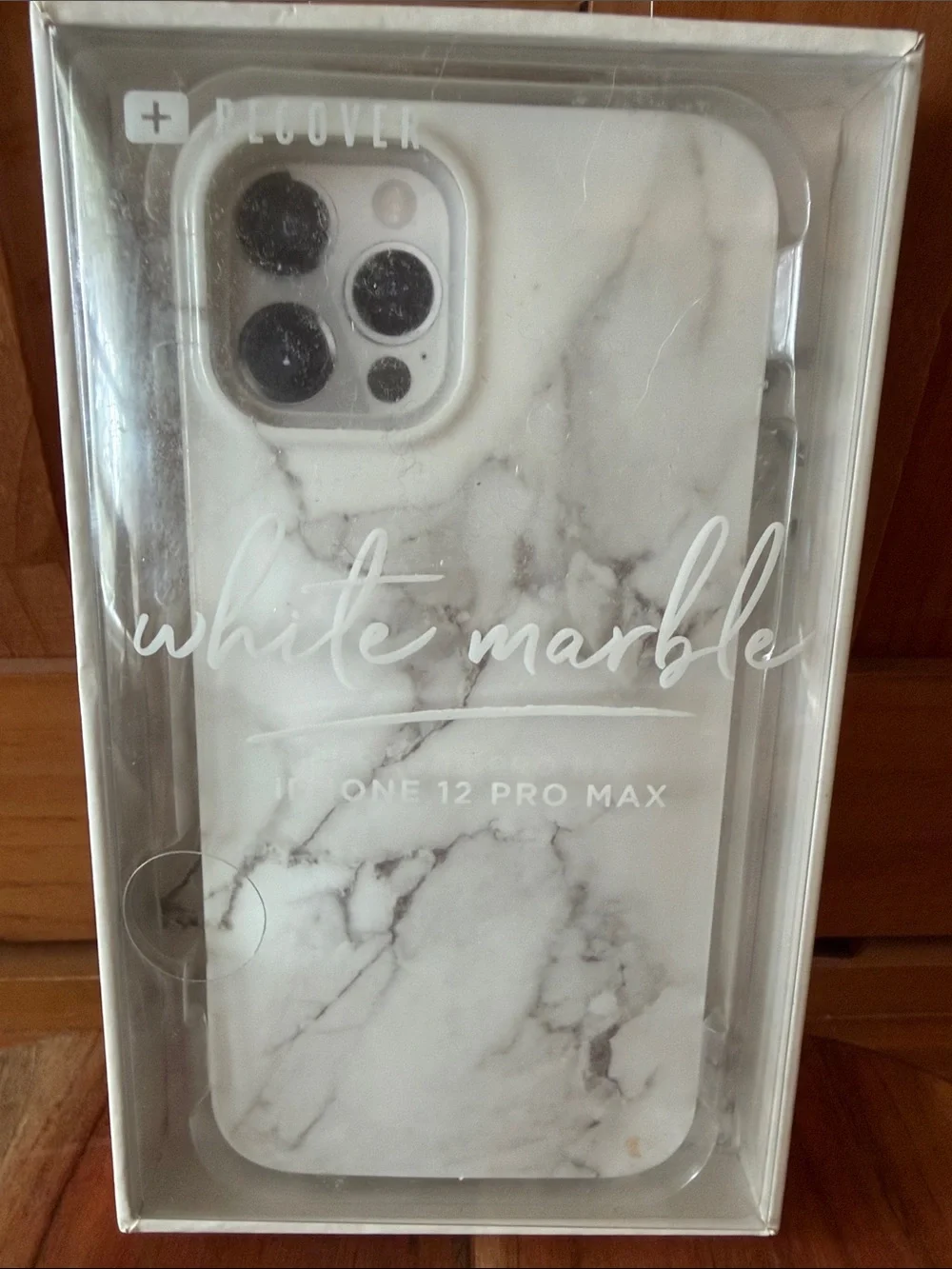 Recover White Marble Case for iPhone 12 Pro Max